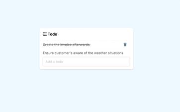 Booking record displaying practical details and a free-text task in the sidebar.